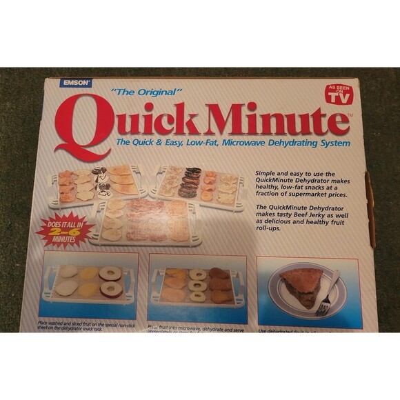 Quick Minute Microwave Food Dehydrator 8 pc set - Picture 3 of 4